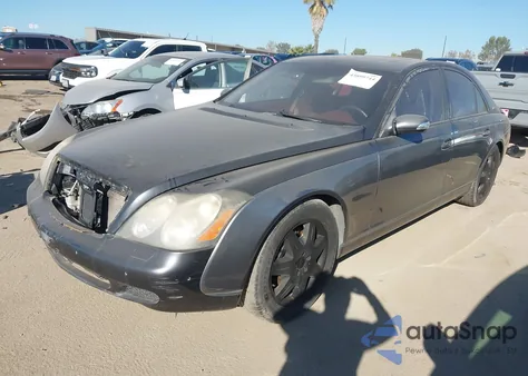 2004 Maybach 57 z USA, uszkodzony, nr VIN WDBVF78J64A000495